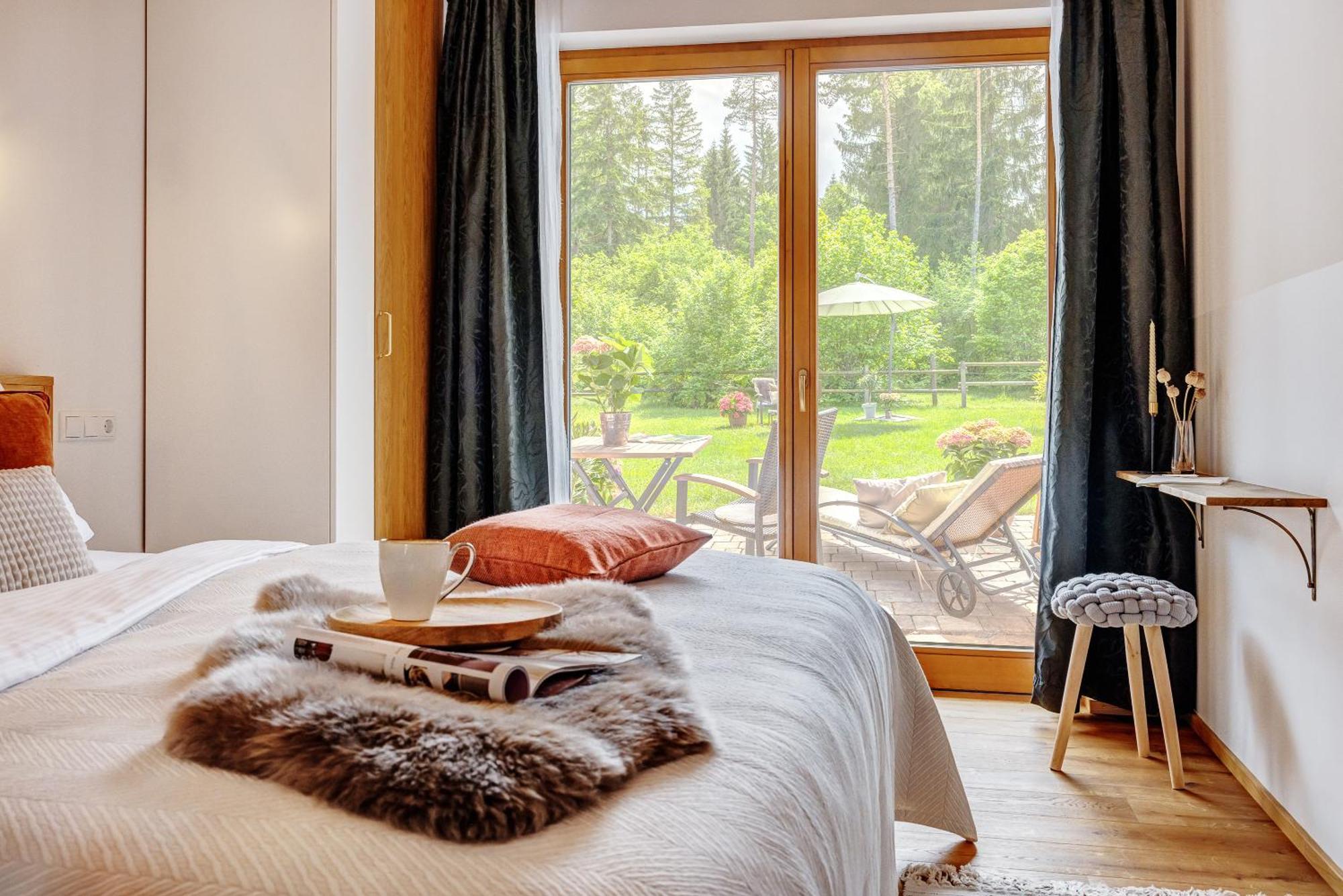 Landhaus Trinis - Kleine Kaffee Tee Theke Mit Kuehlschrank - Parkplatz Rotta 외부 사진